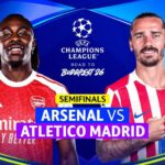 Demi-finale champions league : Match retour engagé entre Arsenal et Athletico